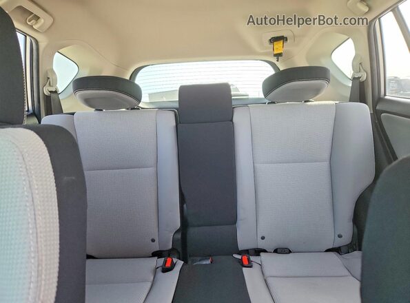 JTMWFREV7JD126299 2018 TOYOTA RAV4 Silver Հետևի նստատեղերի տեսք