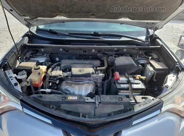 JTMWFREV7JD126299 2018 TOYOTA RAV4 Silver Շարժիչի բաժամունքի տեսք