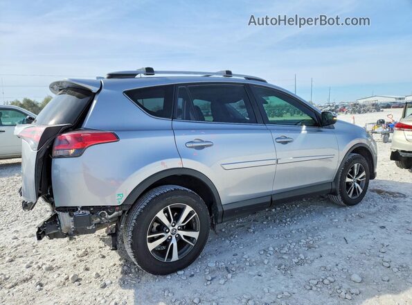 JTMWFREV7JD126299 2018 TOYOTA RAV4 Silver Հետևի աջ