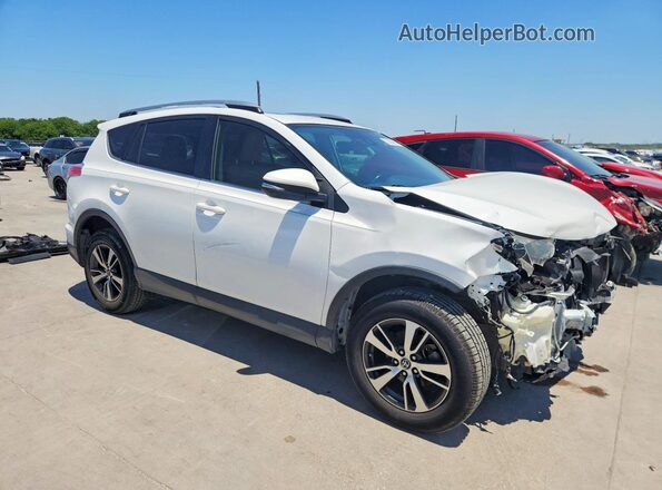 JTMWFREV7JJ752159 2018 TOYOTA RAV4 White წინა მარჯვენა