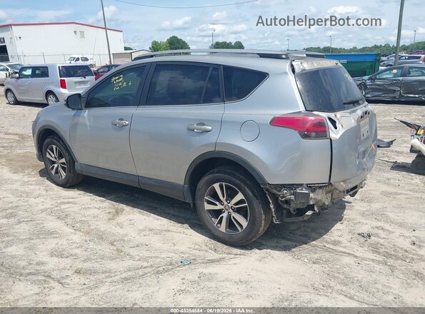 JTMWFREV8JJ177375 2018 TOYOTA RAV4 Gray Rear left