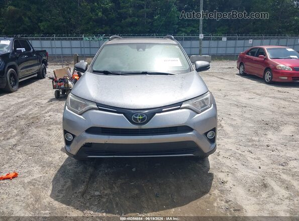 JTMWFREV8JJ177375 2018 TOYOTA RAV4 Gray Instrument cluster view