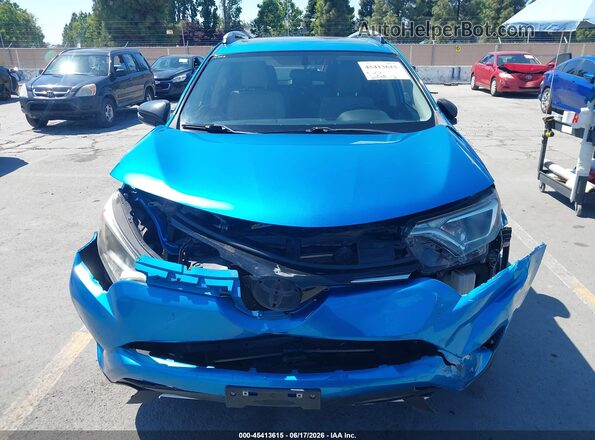 JTMWFREV9GD092052 2016 TOYOTA RAV4 Blue Սարքավորումների վահանակի տեսք