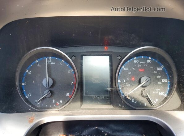 JTMWFREV9HJ113632 2017 TOYOTA RAV4 Gray Instrument cluster view