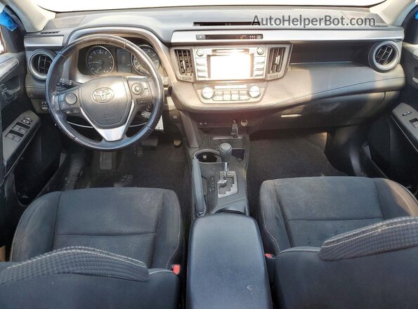 JTMWFREV9HJ113632 2017 TOYOTA RAV4 Gray Dashboard view