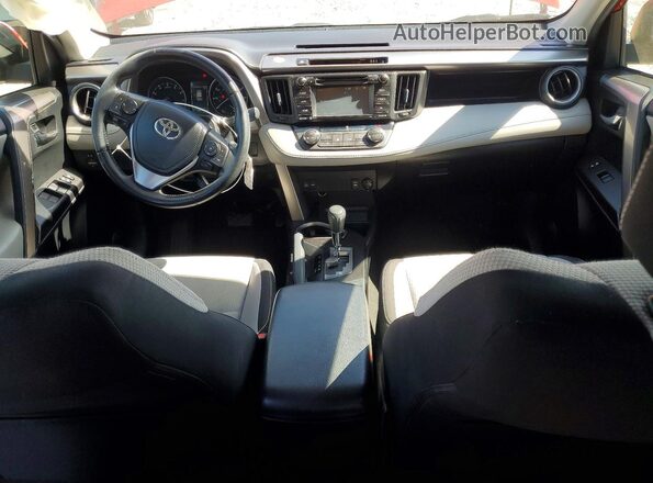 JTMWFREV9HJ131404 2017 TOYOTA RAV4 Red Dashboard view