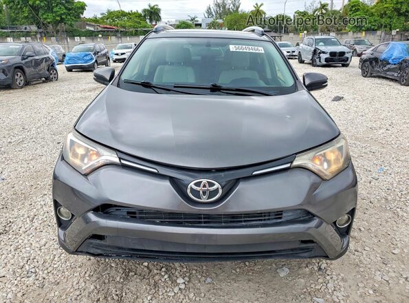 JTMWFREVXGD083019 2016 TOYOTA RAV4 Gray 