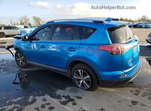 JTMWFREVXHD095219 2017 TOYOTA RAV4 Blue Trasero izquierdo