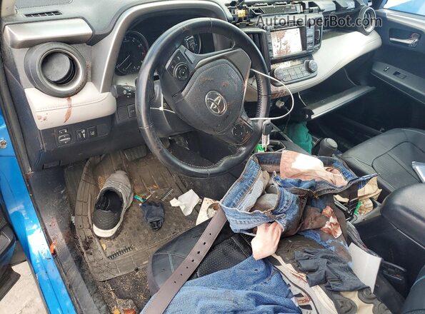 JTMWFREVXHD095219 2017 TOYOTA RAV4 Blue Vista del salpicadero