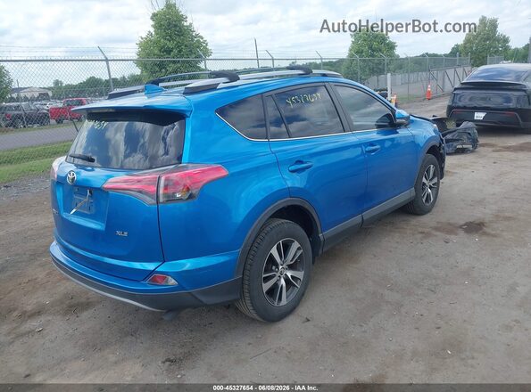 JTMWFREVXHJ700146 2017 TOYOTA RAV4 Blue Rear right