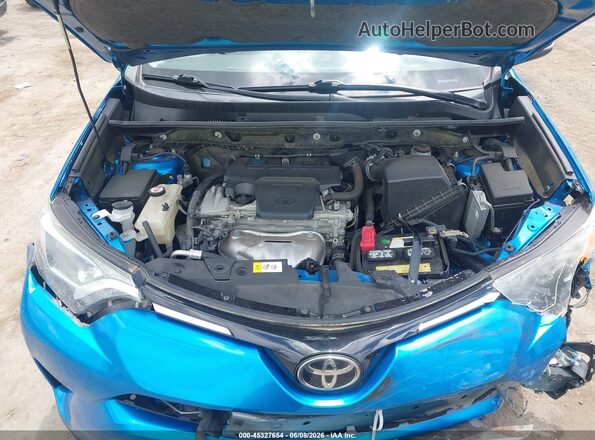 JTMWFREVXHJ700146 2017 TOYOTA RAV4 Blue Rear view