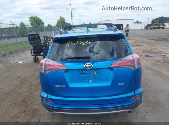JTMWFREVXHJ700146 2017 TOYOTA RAV4 Blue 