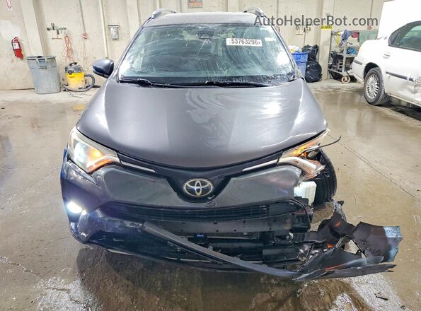 JTMWFREVXHJ700177 2017 TOYOTA RAV4 Gray Front view