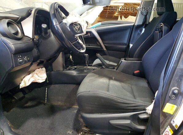 JTMWFREVXHJ700177 2017 TOYOTA RAV4 Gray Front interior view