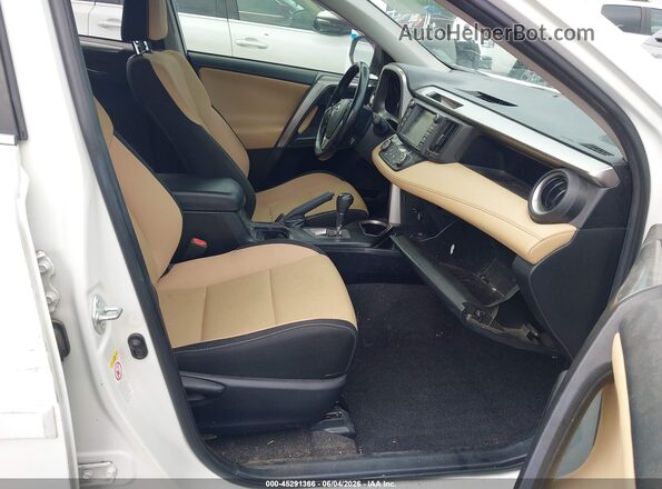 JTMWFREVXHJ718856 2017 TOYOTA RAV4 White Вид салону спереду