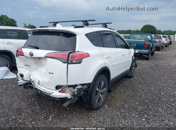 JTMWFREVXHJ718856 2017 TOYOTA RAV4 White Задня права чверть