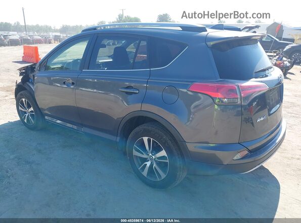 JTMWFREVXJD132338 2018 TOYOTA RAV4 Gray Trasero izquierdo