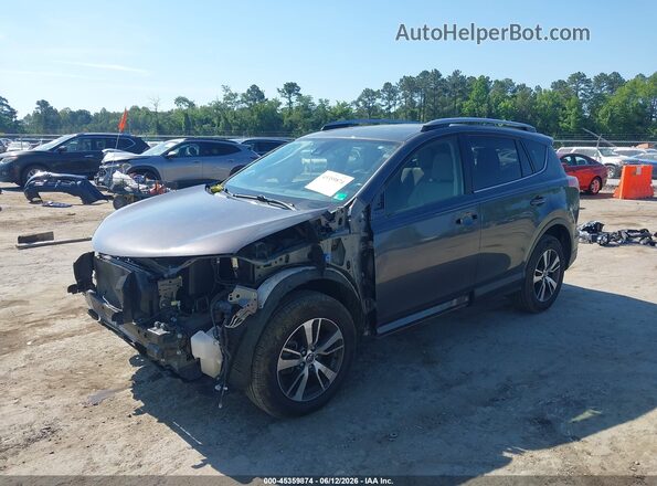 JTMWFREVXJD132338 2018 TOYOTA RAV4 Gray Vista frontal