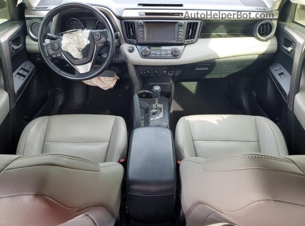 JTMWFREVXJJ163185 2018 TOYOTA RAV4 Silver Առջևի վահանակի տեսք