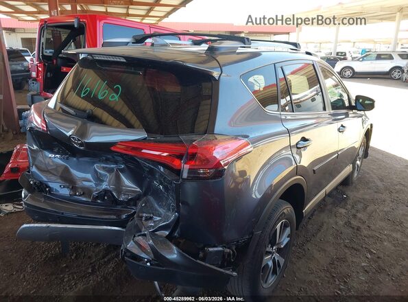 JTMWFREVXJJ167494 2018 TOYOTA RAV4 Gray უკანა მარჯვენა