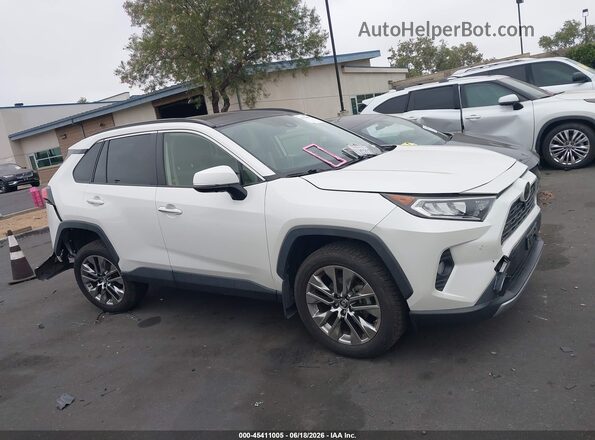 JTMY1RFV0KD513333 2019 TOYOTA RAV4 White Սալոնի 360 աստիճան տեսք