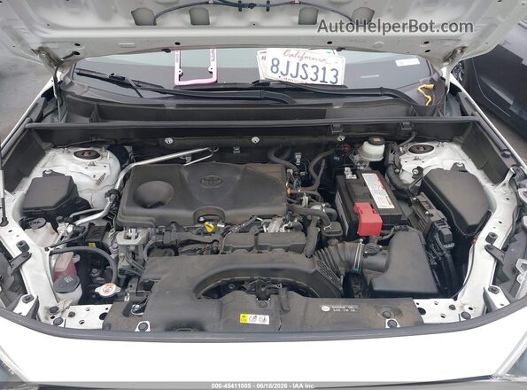 JTMY1RFV0KD513333 2019 TOYOTA RAV4 White Հետևի տեսք