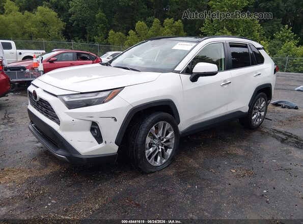JTMY1RFV2NJ024390 2022 TOYOTA RAV4 Белый Передняя левая четверть