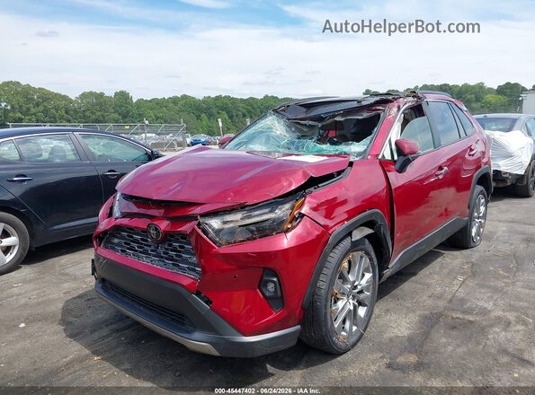 JTMY1RFV4RD117657 2024 TOYOTA RAV4 Red Вид спереду