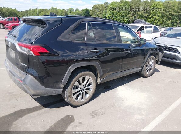 JTMY1RFV6KD512915 2019 TOYOTA RAV4 Black Задня права чверть