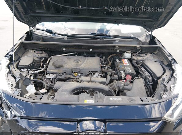 JTMY1RFV6KD512915 2019 TOYOTA RAV4 Black Вид ззаду