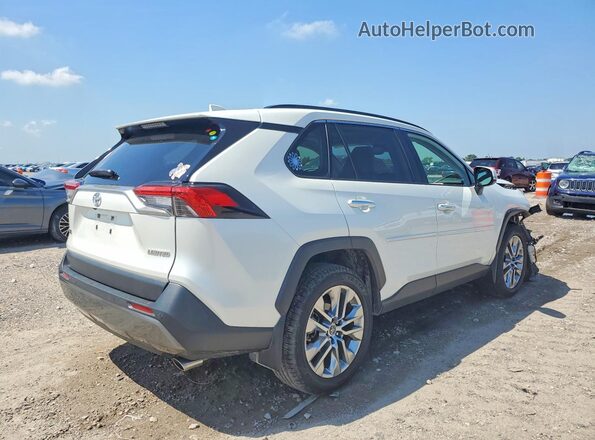 JTMY1RFV7KD515628 2019 TOYOTA RAV4 White უკანა მარჯვენა