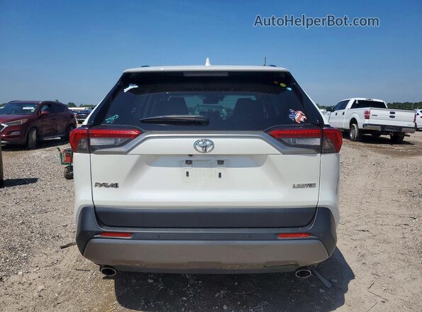 JTMY1RFV7KD515628 2019 TOYOTA RAV4 White უკანა ხედი