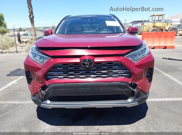 JTMY1RFV9LD522310 2020 TOYOTA RAV4 Red Вид щитка приладів