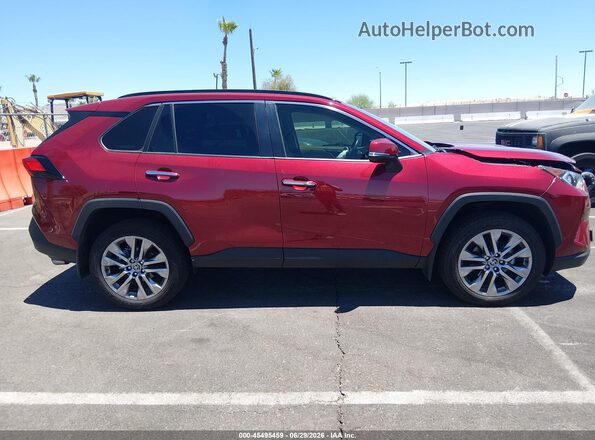 JTMY1RFV9LD522310 2020 TOYOTA RAV4 Red Вид задньої частини салону