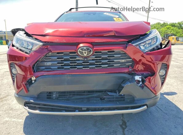 JTMY1RFVXKD003703 2019 TOYOTA RAV4 Burgundy 