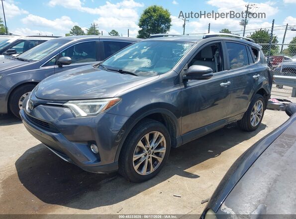 JTMYFREV0GJ078468 2016 TOYOTA RAV4 Gray Передня ліва чверть