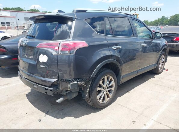 JTMYFREV0GJ078468 2016 TOYOTA RAV4 Gray Задня права чверть