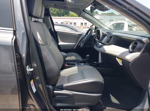 JTMYFREV0GJ078468 2016 TOYOTA RAV4 Gray Вид салону спереду