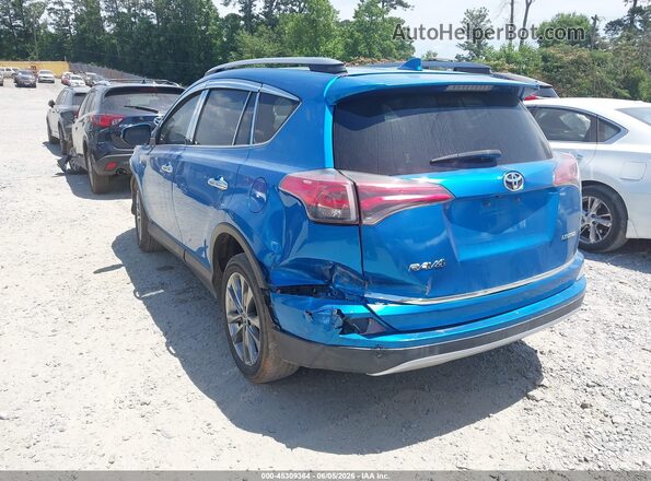 JTMYFREV1JJ205428 2018 TOYOTA RAV4 Blue Задня ліва чверть