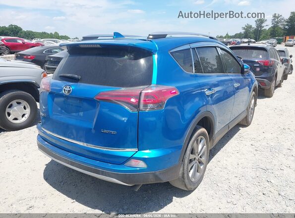 JTMYFREV1JJ205428 2018 TOYOTA RAV4 Blue Задня права чверть