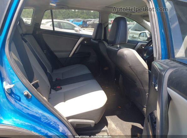 JTMYFREV1JJ205428 2018 TOYOTA RAV4 Blue Вид наклейки з VIN-кодом