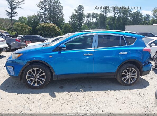 JTMYFREV1JJ205428 2018 TOYOTA RAV4 Blue Панорамний вид салону 360°