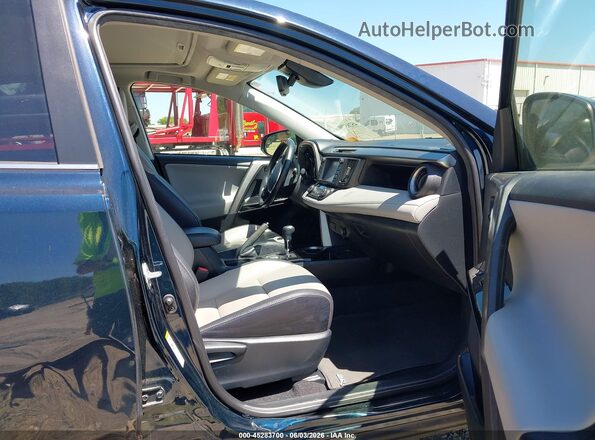 JTMYFREV2JD131192 2018 TOYOTA RAV4 Blue Widok wnętrza z przodu