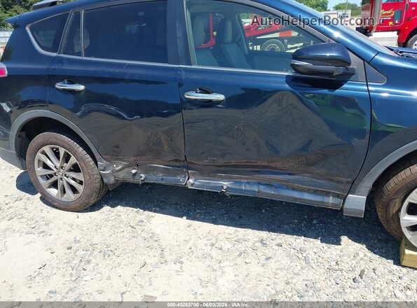 JTMYFREV2JD131192 2018 TOYOTA RAV4 Blue Widok z przodu