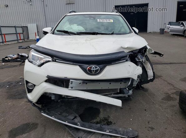 JTMYFREV2JJ205955 2018 TOYOTA RAV4 White Vista frontal
