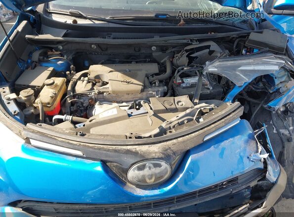 JTMYFREV3HJ704905 2017 TOYOTA RAV4 Синий Вид сзади