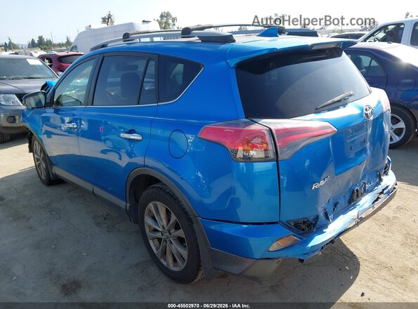 JTMYFREV3HJ704905 2017 TOYOTA RAV4 Синий Задняя левая четверть