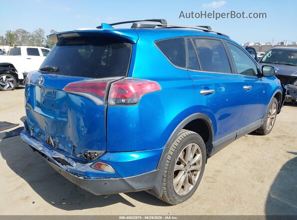 JTMYFREV3HJ704905 2017 TOYOTA RAV4 Синий Задняя правая четверть