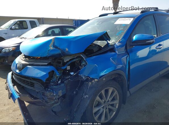 JTMYFREV3HJ704905 2017 TOYOTA RAV4 Синий Вид спереди