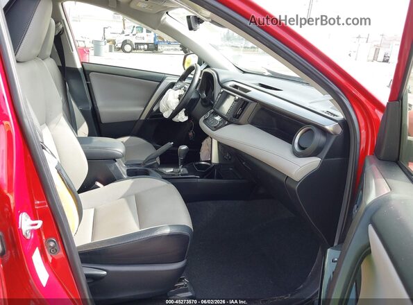 JTMYFREV4GJ100584 2016 TOYOTA RAV4 Red 